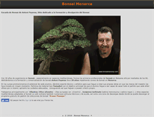 Tablet Screenshot of bonsaimenorca.com